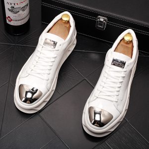 New Thick-soled Inner Leather Men's Shoes
