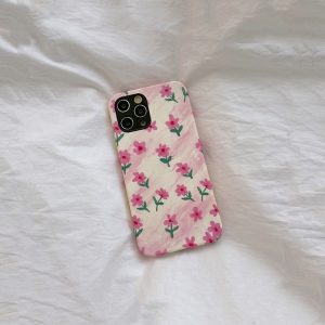 New Simple Floral Mobile Phone Case