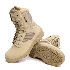 High-Top Military Boots For Men