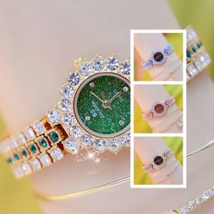 New Multicolor Women's Quartz Luxury Stainless Steel WristWatch