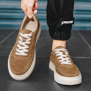 New British Retro Low-top Sneakers For Men