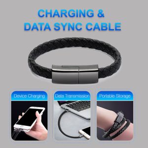 New USB Micro Cable Bracelet Charger For Phone
