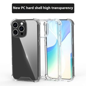 New Strain-resistant Transparent Phone Case For iPhone 15
