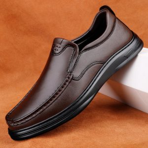 New Outdoor Men's Leather Shoes