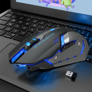 New Wireless Charging Silent Gaming Mouse